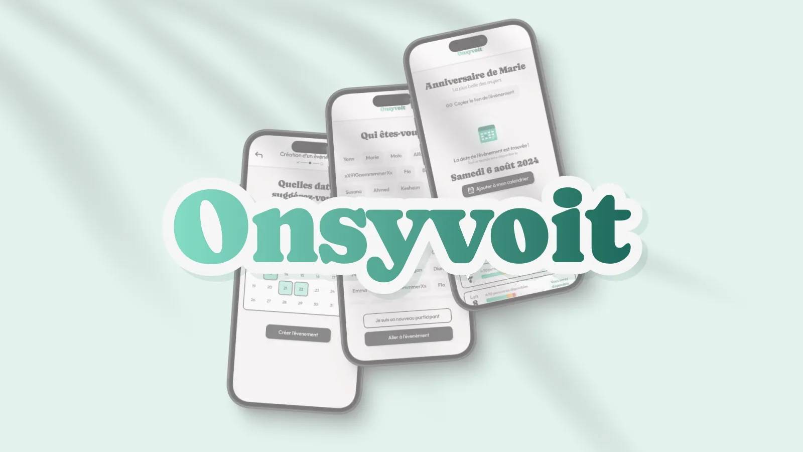 Capture de l'application Onsyvoit